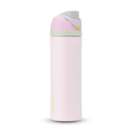Insulated Straw Lid Water Bottle with Handle