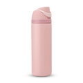 Insulated Straw Lid Water Bottle with Handle