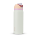 Insulated Straw Lid Water Bottle with Handle