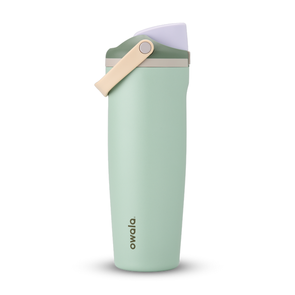 Insulated Straw Lid Water Bottle with Handle