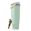 Insulated Straw Lid Water Bottle with Handle