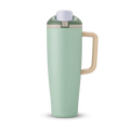 Insulated Straw Lid Tumbler