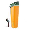 Insulated Straw Lid Water Bottle with Handle