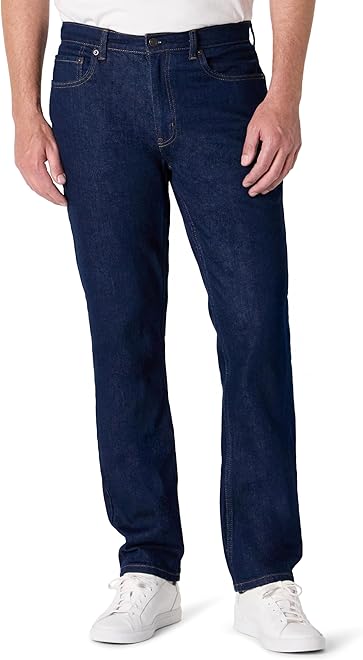 Men's Low Stretch Straight-Fit Jeans