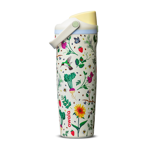 Floral Insulated Water Bottle